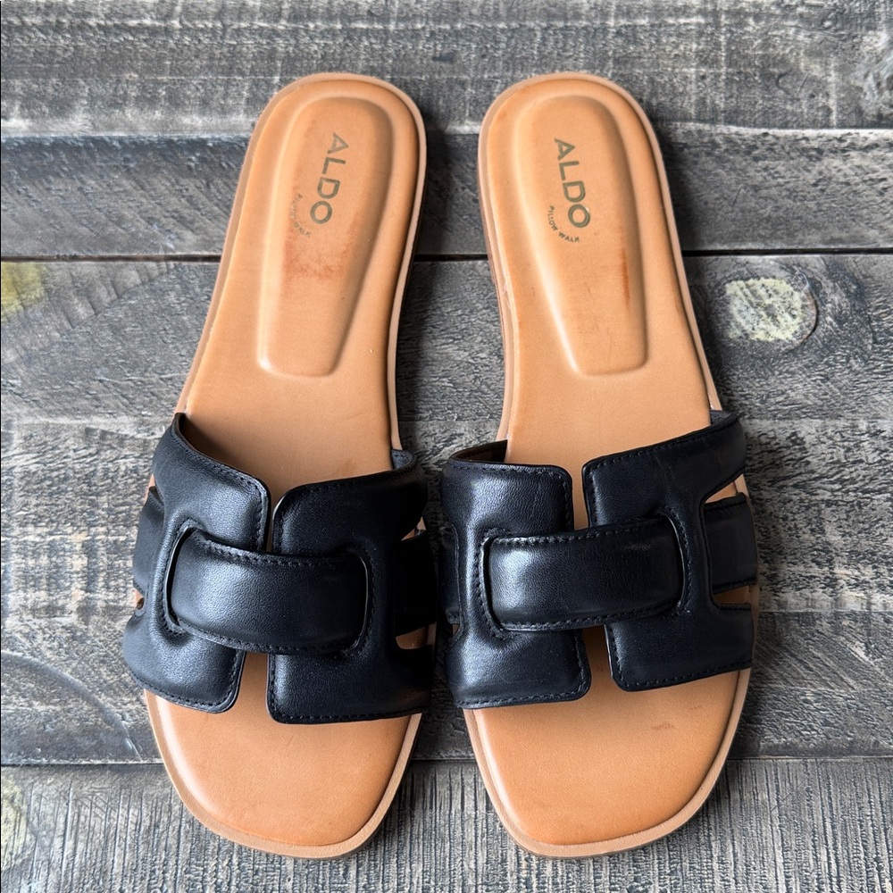 🗣️LAST CALL 🗣️ALDO Elenaa padded flat sandals - Picture 4 of 7